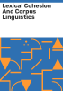 Lexical_cohesion_and_corpus_linguistics