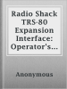 Radio_Shack_TRS-80_Expansion_Interface__Operator_s_Manual