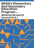 NASA_s_elementary_and_secondary_education_program