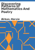 Discovering_patterns_in_mathematics_and_poetry