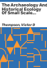 The_archaeology_and_historical_ecology_of_small_scale_economies