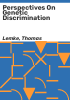 Perspectives_on_genetic_discrimination