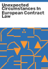 Unexpected_circumstances_in_European_contract_law