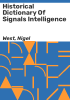 Historical_dictionary_of_signals_intelligence