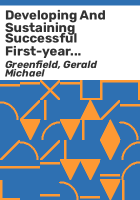 Developing_and_sustaining_successful_first-year_programs