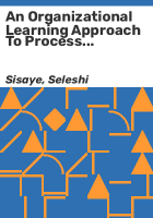 An_organizational_learning_approach_to_process_innovations