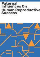 Paternal_influences_on_human_reproductive_success