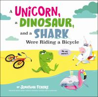 A_unicorn__a_dinosaur__and_a_shark_were_riding_a_bicycle