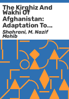 The_Kirghiz_and_Wakhi_of_Afghanistan