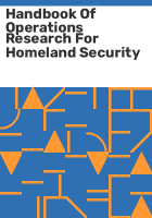Handbook_of_operations_research_for_homeland_security