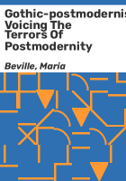 Gothic-postmodernism