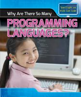 Why_are_there_so_many_programming_languages_