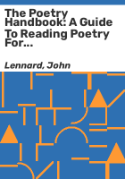 The_poetry_handbook