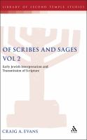 Of_scribes_and_sages