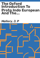 The_Oxford_introduction_to_Proto_Indo_European_and_the_Proto_Indo_European_world